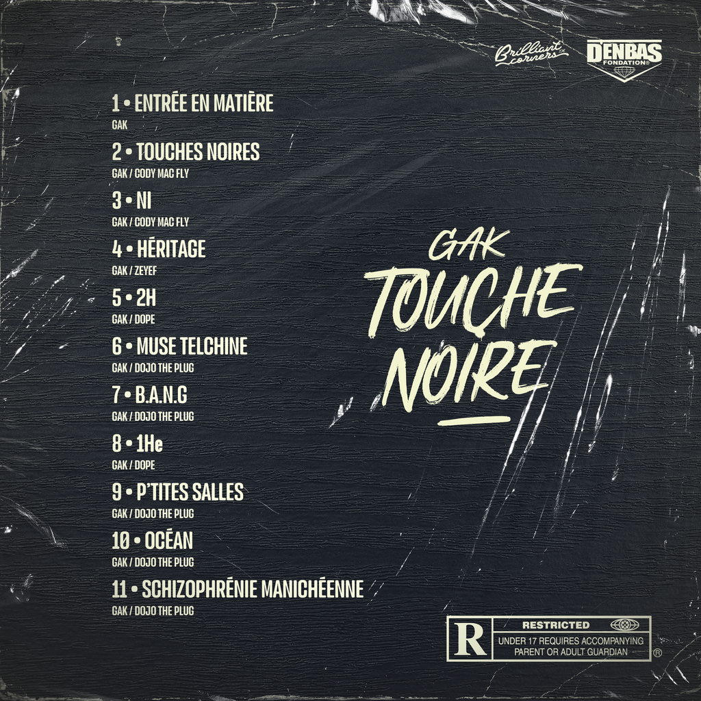 Album Touche Noire en cd